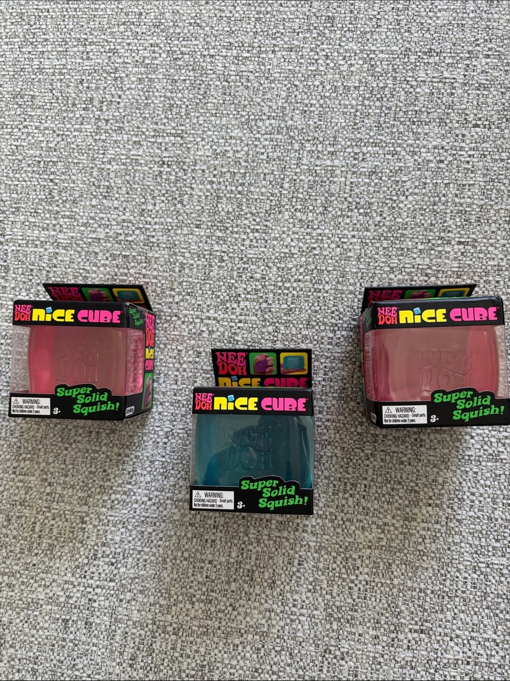 Needoh nice cube bundle of 3